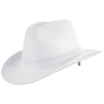 White Cowboy Hard Hats