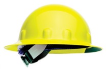 E-1 Fibre-Metal® Full Brim: Yellow Hat