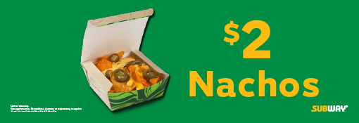 $2 Nachos Banner
