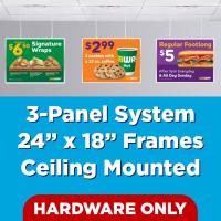 3-Panel Frame System – Hardware Kit