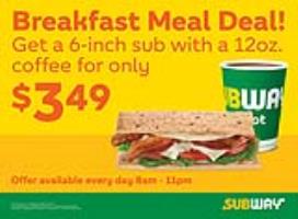 Breakfast Meal Deal 01 Picket Sign