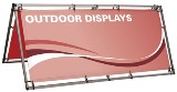 Outdoor Banner Frame Large 33x94