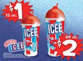 Experience Icee 2 Sizes Stand Topper