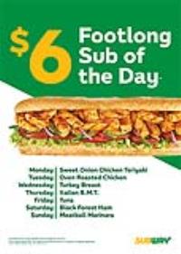 $6 Footlong of the Day 02 Insert