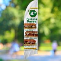 $4.99 Footlong Faves 01 Feather Flag