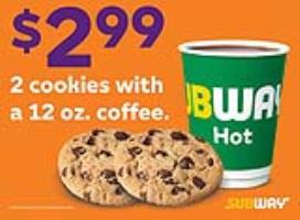 $2.99 Cookies and Coffee Picket Sign