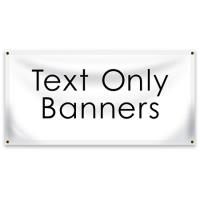 Text Only Banners