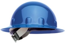 E-1 Fibre-Metal® Full Brim: Blue Hat