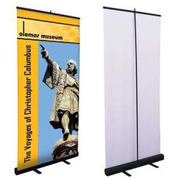 Retractable Banner Display with 78x36 Banner