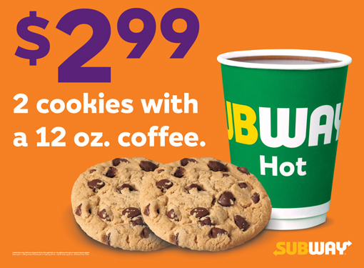 $2.99 Cookies and Coffee Stand Topper